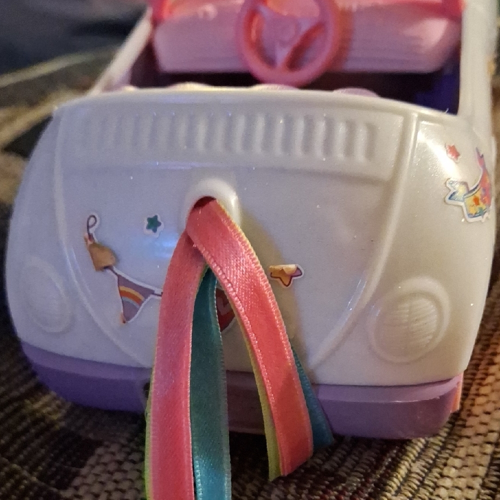 Mattel Chelsea White Pink & Purple Convertible Toy Car - Picture 4 of 8